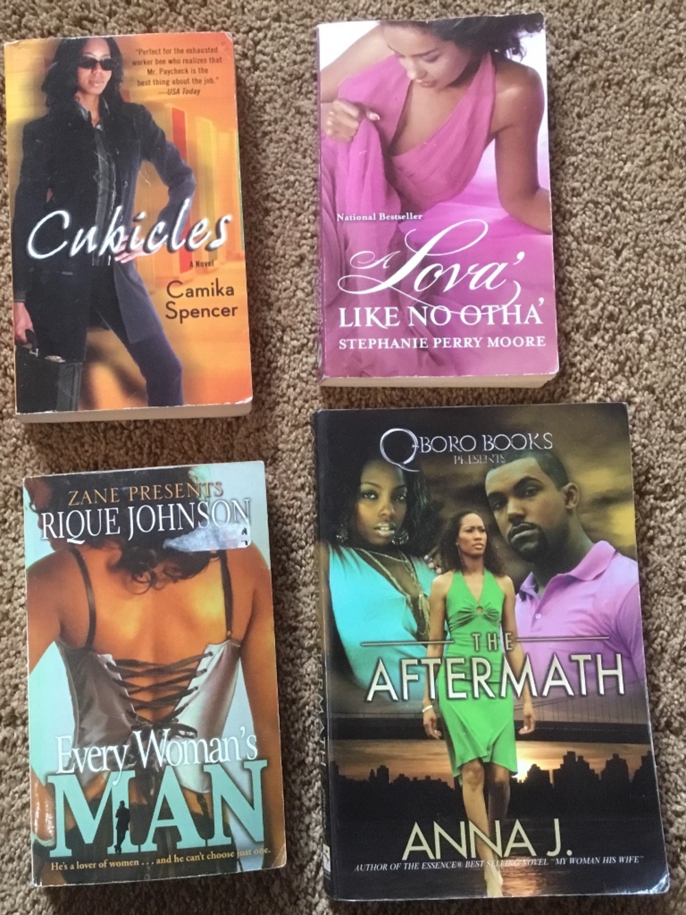 4 Adult Books - Every Woman’s Man - The Aftermath - Lova like No Otha - Cubicle - Picture 1 of 3